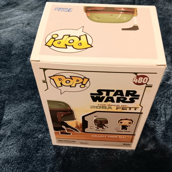 NEW Funko Pop Star Wars The Book Of Boba Fett Vinyl Bobblehead #480 - Picture 4 of 6